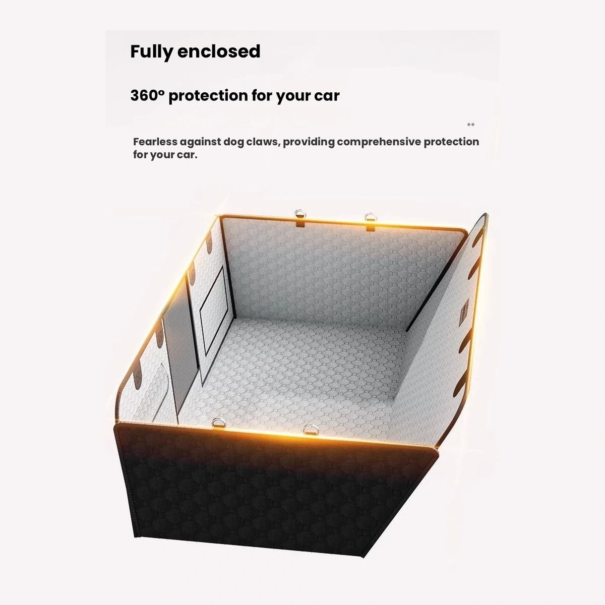 Enclosed side panels on the POPOCOLA car cover