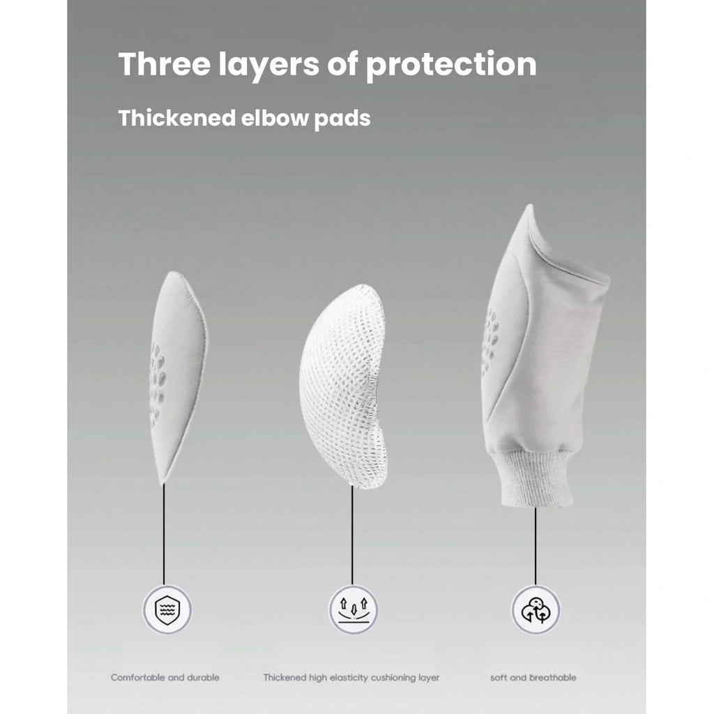 Three-layer dog elbow-sleeve construction diagram
