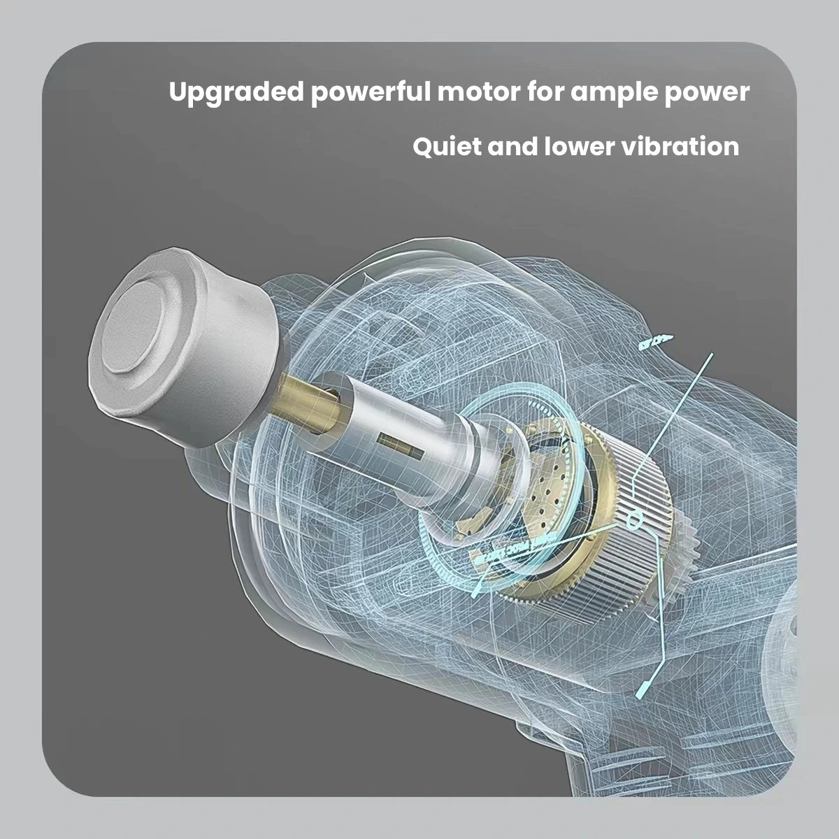 Motor and grinding-head illustration for POPOCOLA grinder