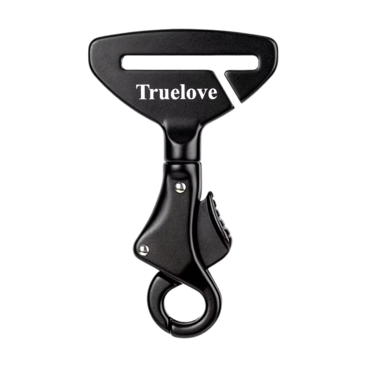 黒いTruelove犬用ベルト接続金具
