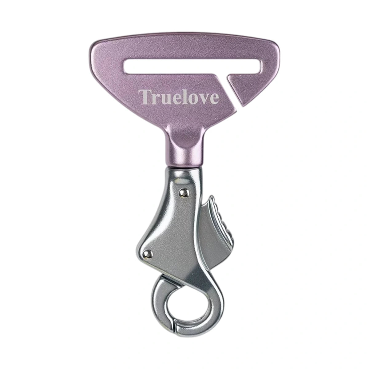 紫のTruelove犬用ベルト接続金具