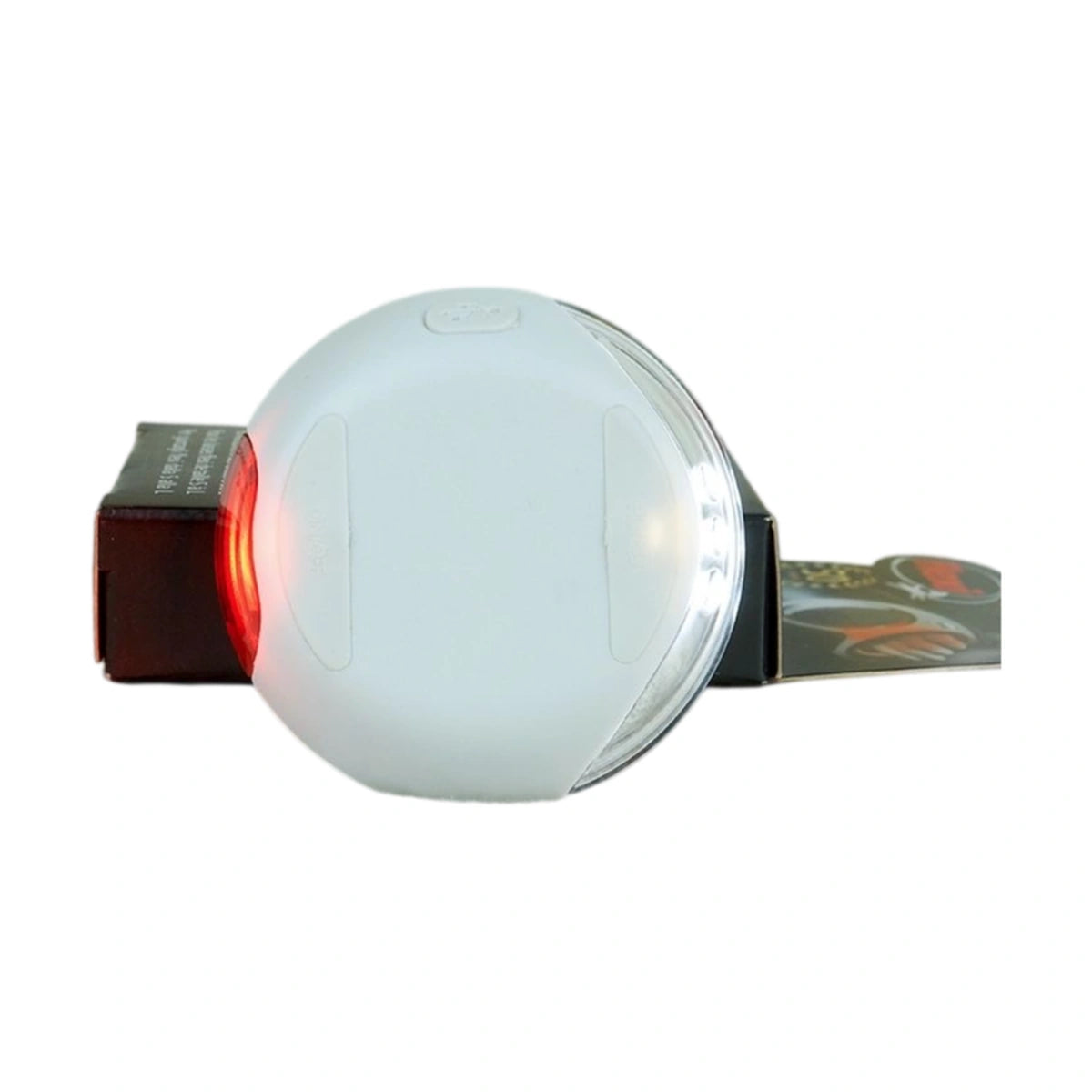 白いフレキシ LED リード照明ユニット (正面から)