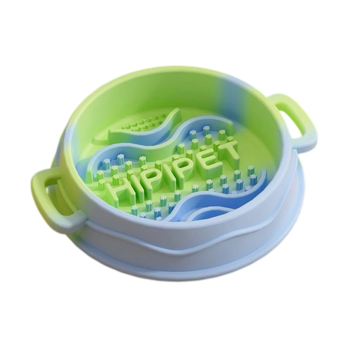 녹색 및 파란색 Hipipet 저속 공급 그릇