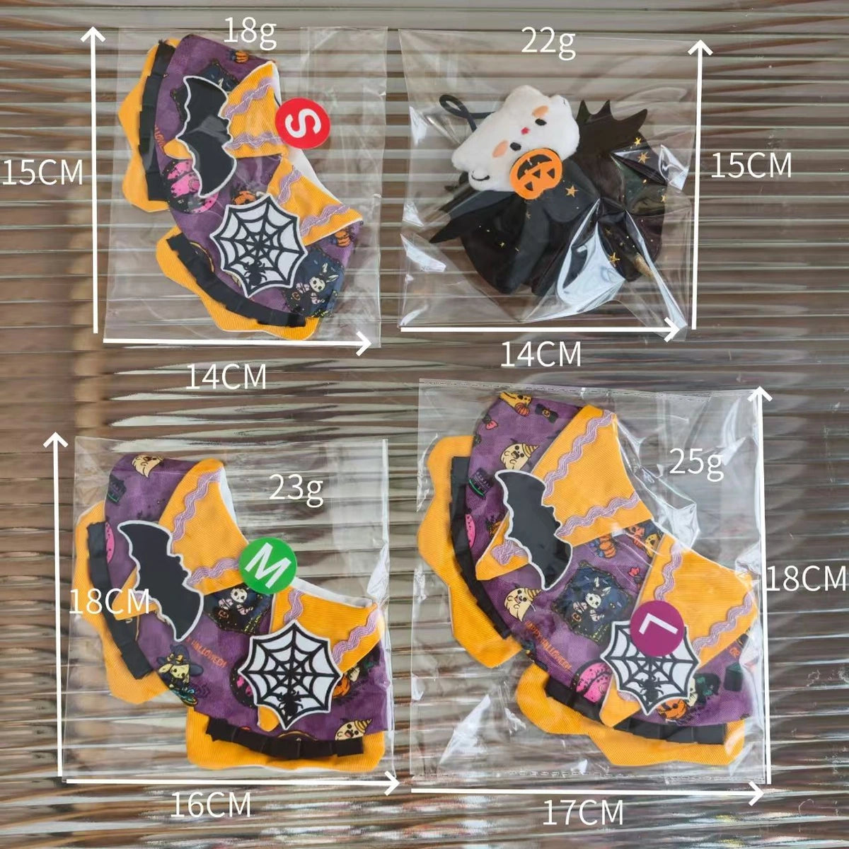 Halloween pet costume size photo