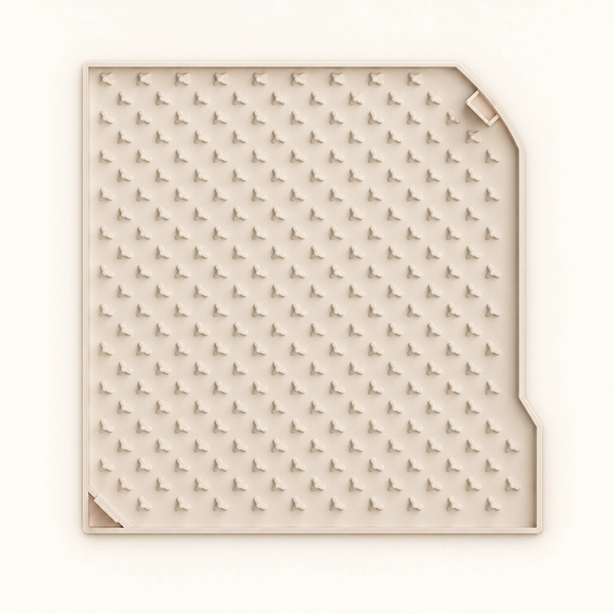Cream PetSnowy SNOW+ replacement entry mat with raised textured surface