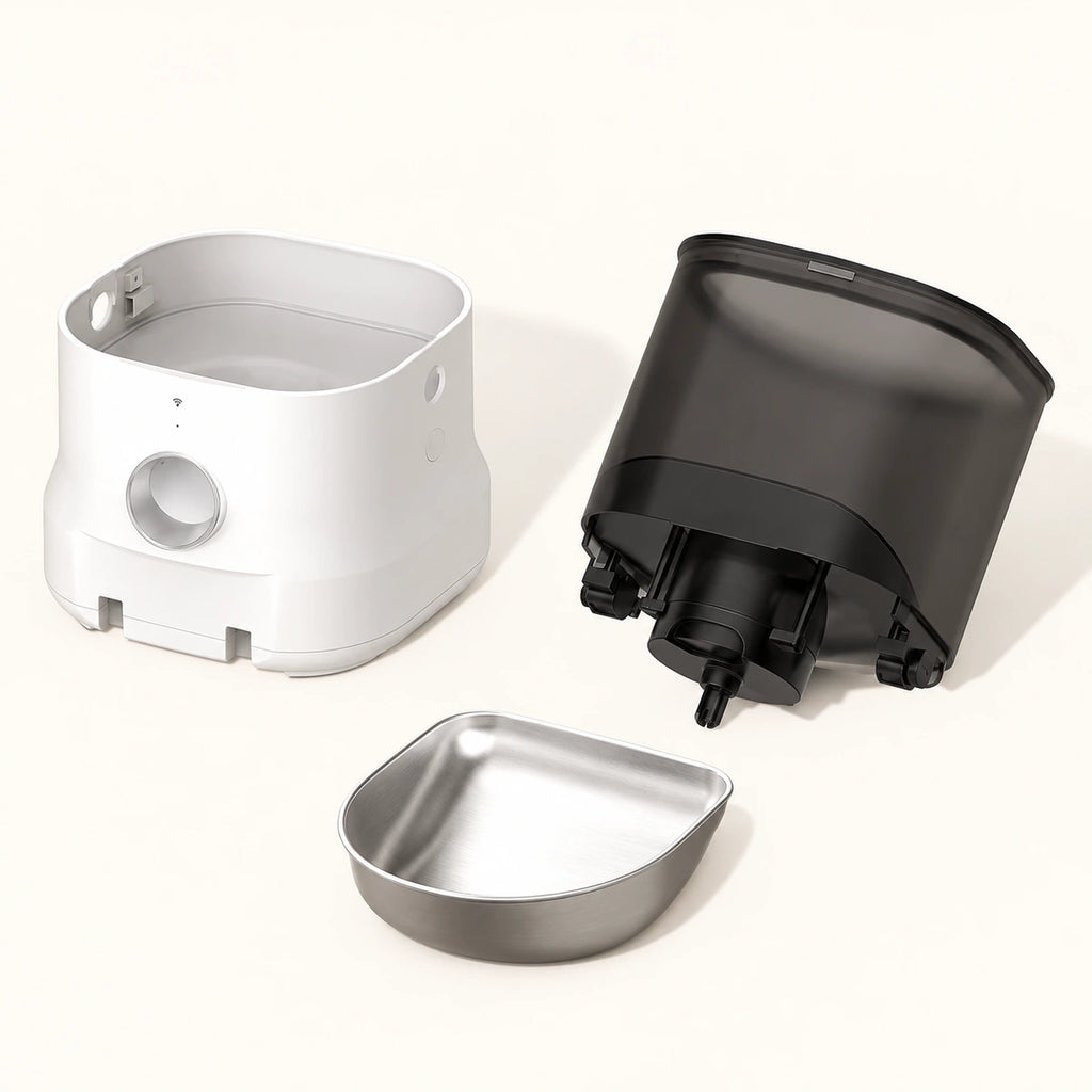 Dogness F11 removable base, food hopper and metal bowl