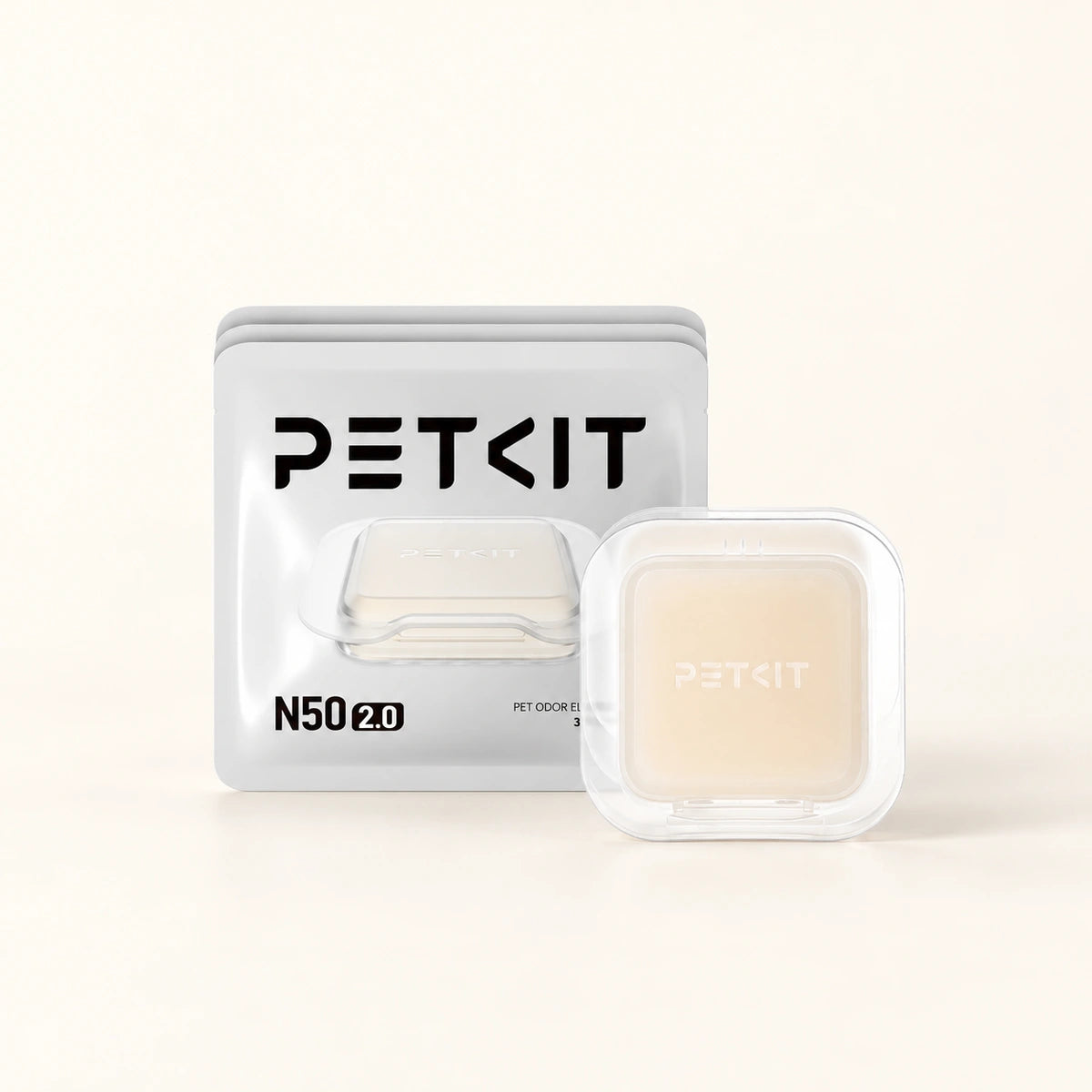 PETKIT N50 2.0 refill case and three-piece packaging; select required quantity