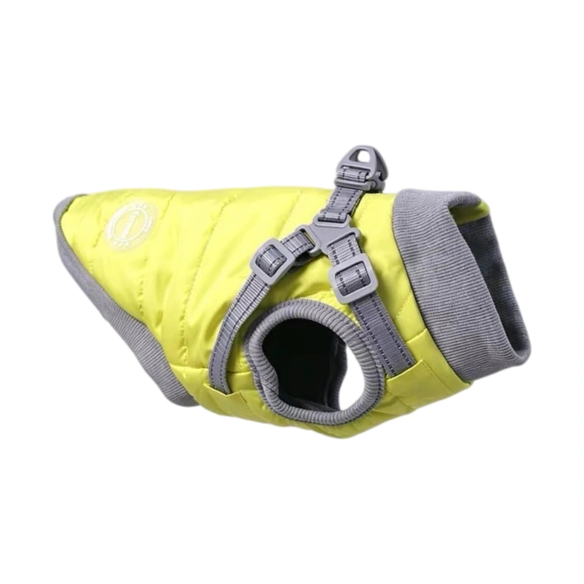 Yellow Mr.shoes fleece-lined dog winter coat