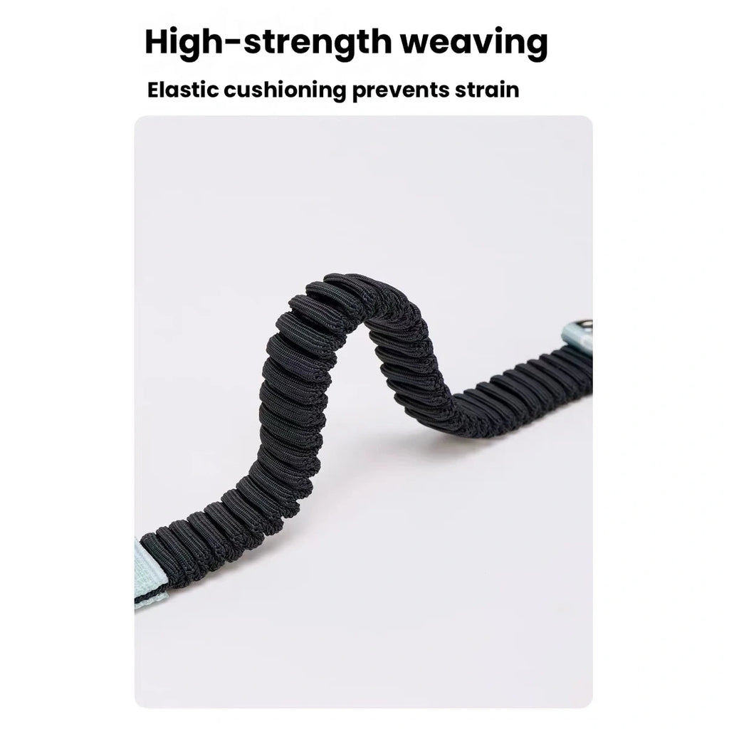 Close-up of the elastic section of Touchdog car tether