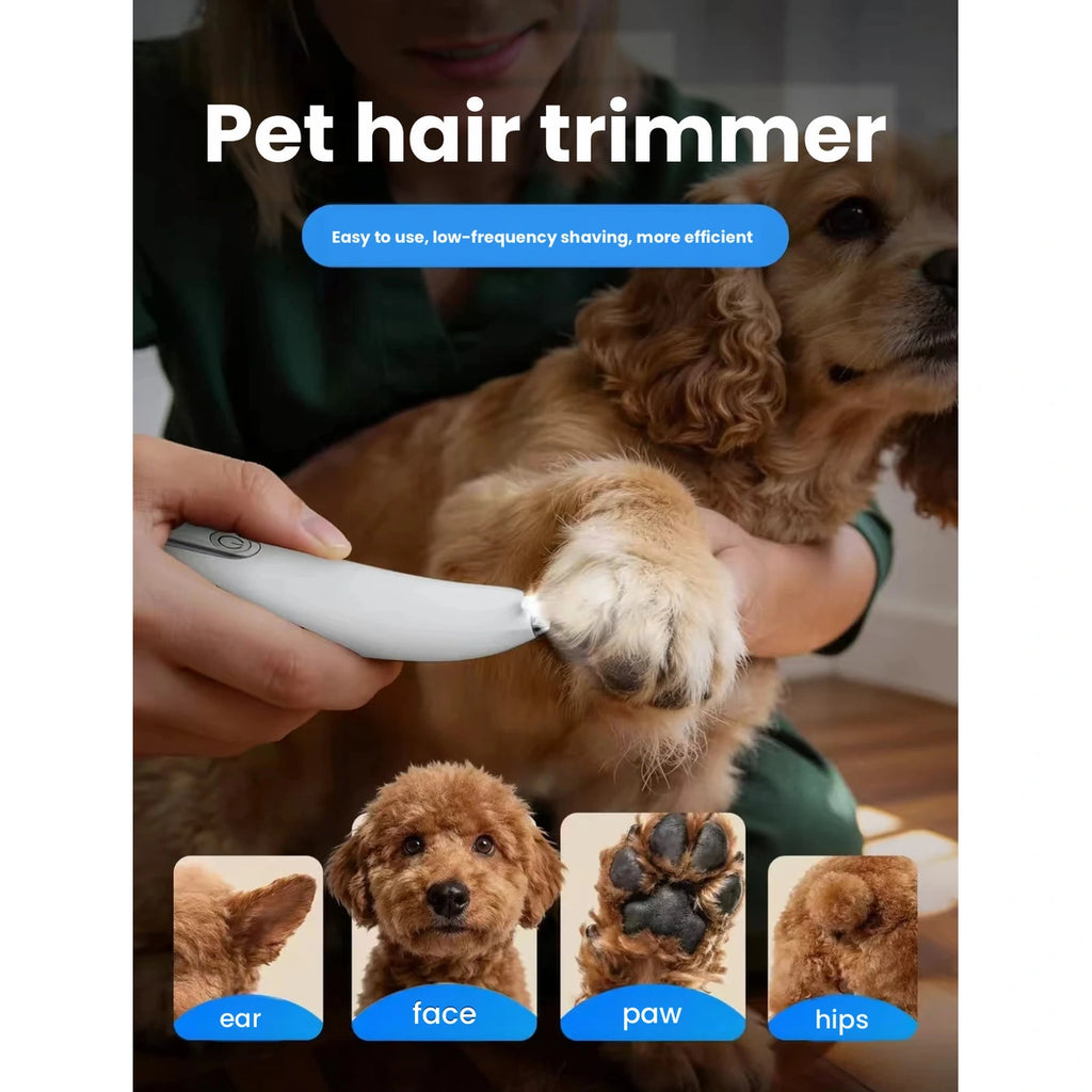 oneisall trimmer used around cat face, paws and body