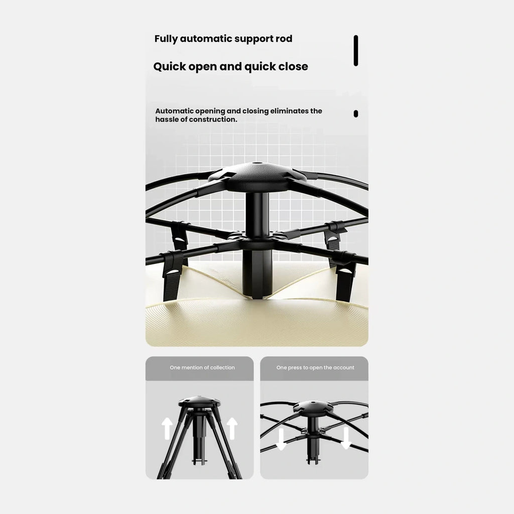 POPOCOLA dog tent: folding frame parts for dog tent