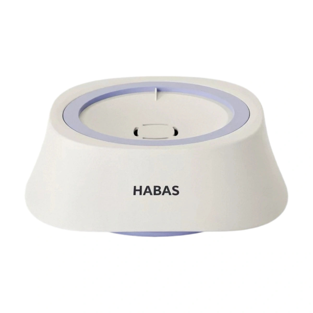 HABAS 온수 반려동물 그릇: 보라색 테두리가 있는 HABAS 부동 물 그릇