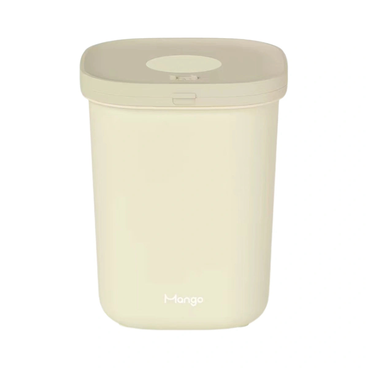 Beige Mango pet food storage bin