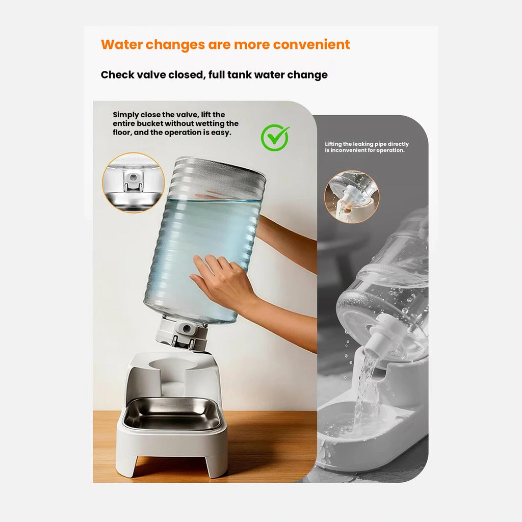UXZ 8L 高床式ペット用給水器 画像7：給水器・使用例