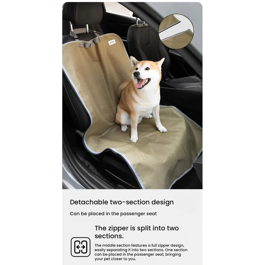 HiDREAM 犬用車載シートカバー｜折りたたみ式 画像3：犬・シートカバー