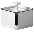 TOPETBAY 3Lペット用給水器または交換フィルター 画像1：白・給水器・上部