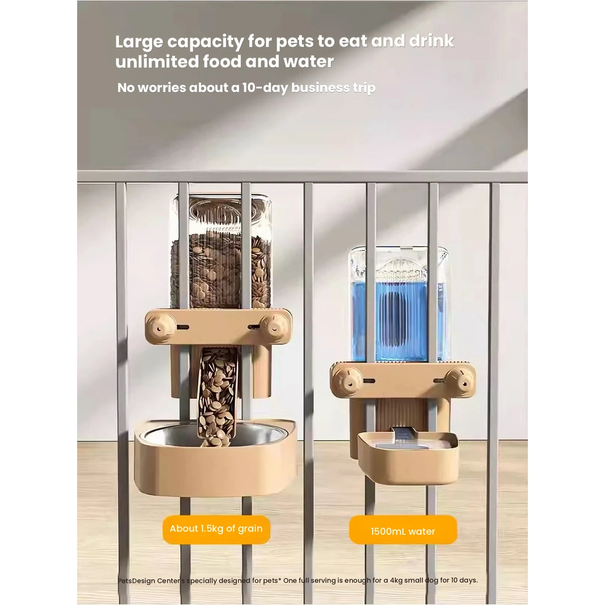 Pet using the Hipidog feeding bowls