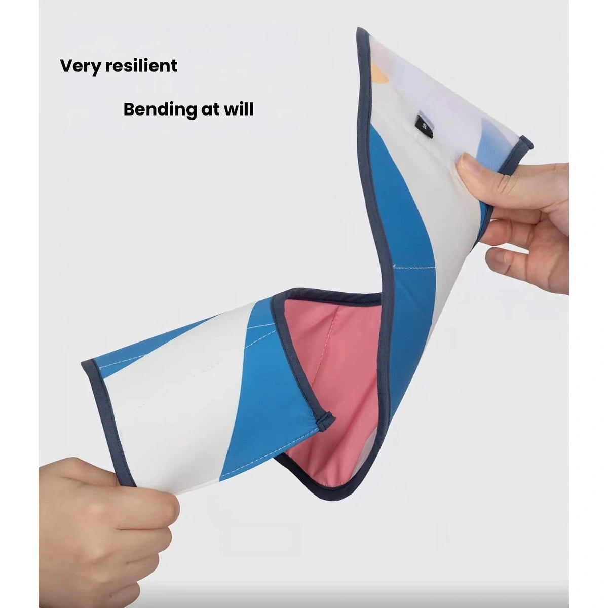 Flexible edge and panels on the HiDREAM soft recovery cone