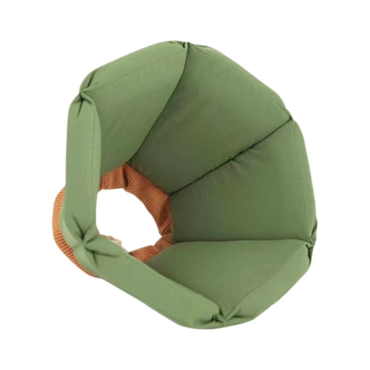 Green HiDREAM deep padded dog recovery cone
