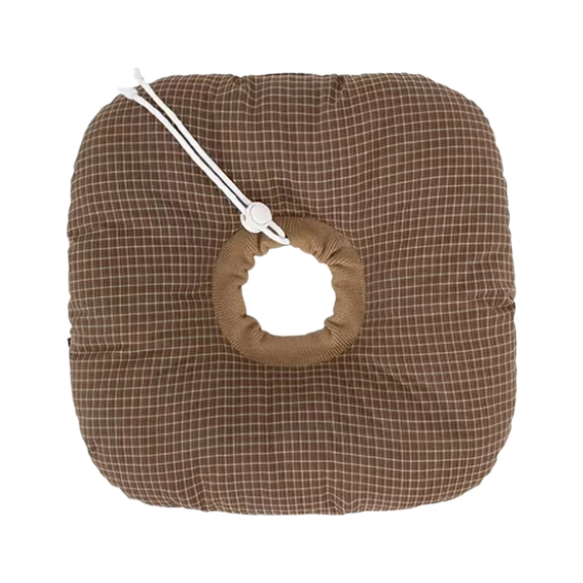 Brown HiDREAM Toast square recovery collar with adjustable neck opening
