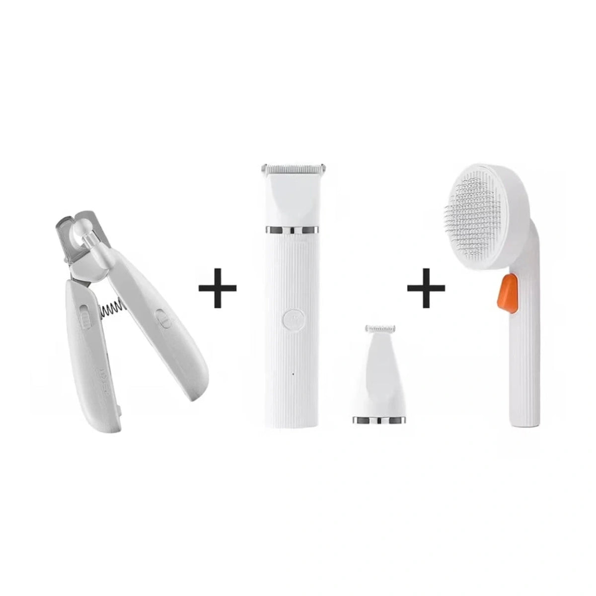 PETKIT clipper, nail trimmer and grooming brush bundle