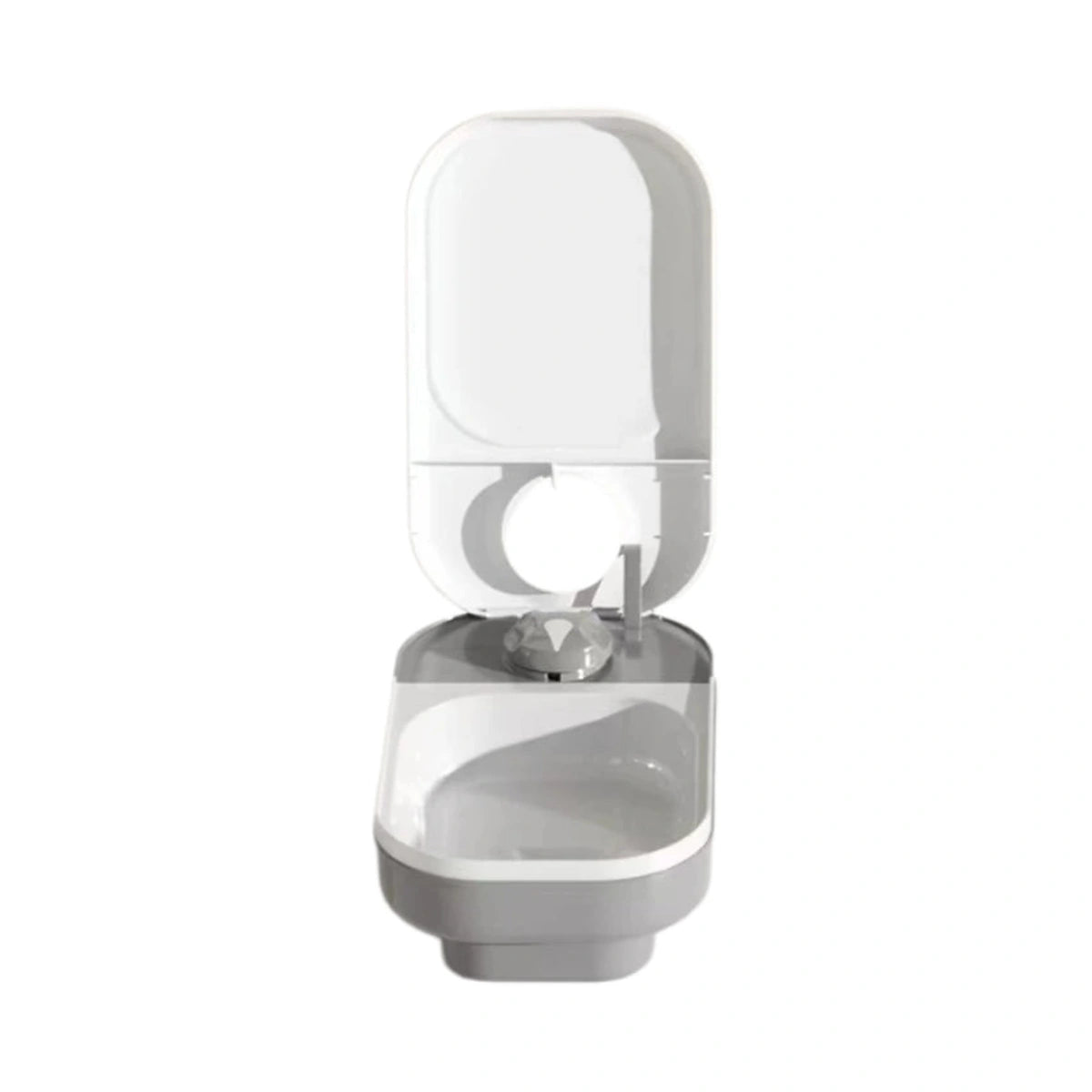Single-box CatMate timed portion-control wet-food feeder