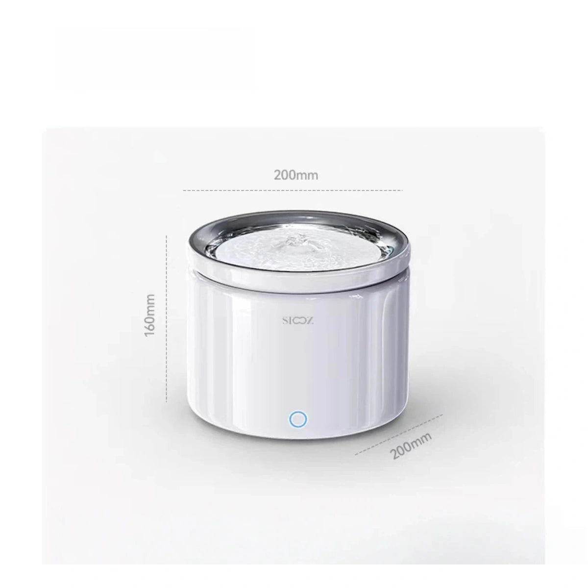 Brushless motor illustration for the Scoci automatic pet fountain