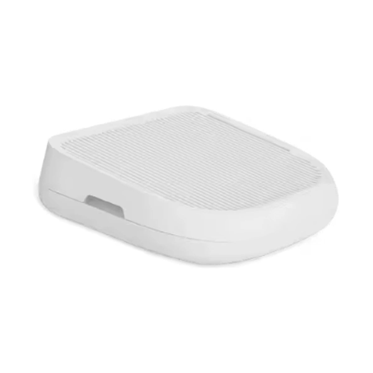 White PETKIT litter trapper tray with removable grid top