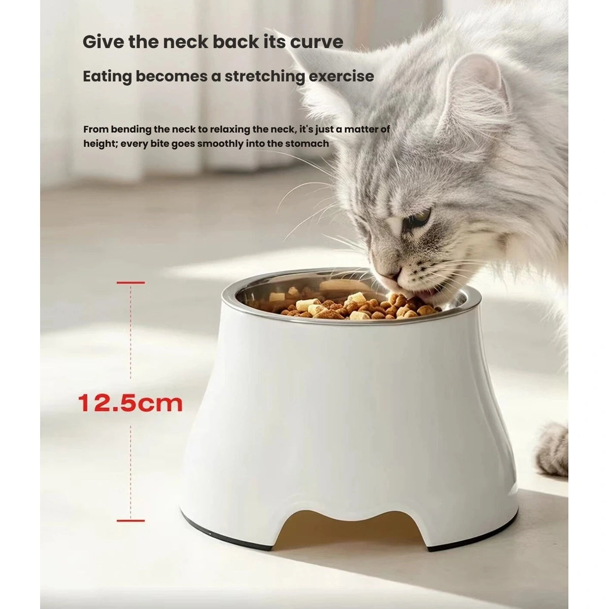Petstar Floating Dog Water Bowl, Splash-Proof Cat & Dog Bowl