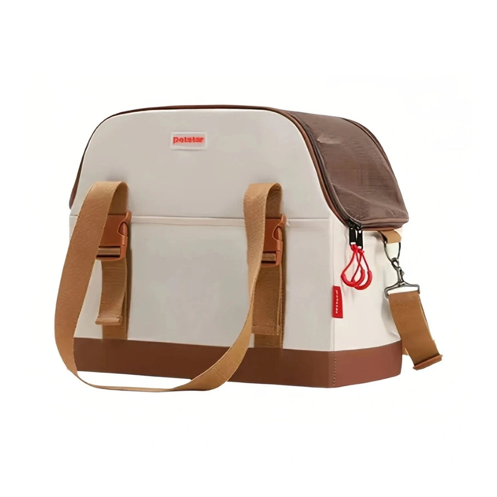 Petstar Portable Cat Carrier Backpack, Breathable Handheld & Shoulder Bag