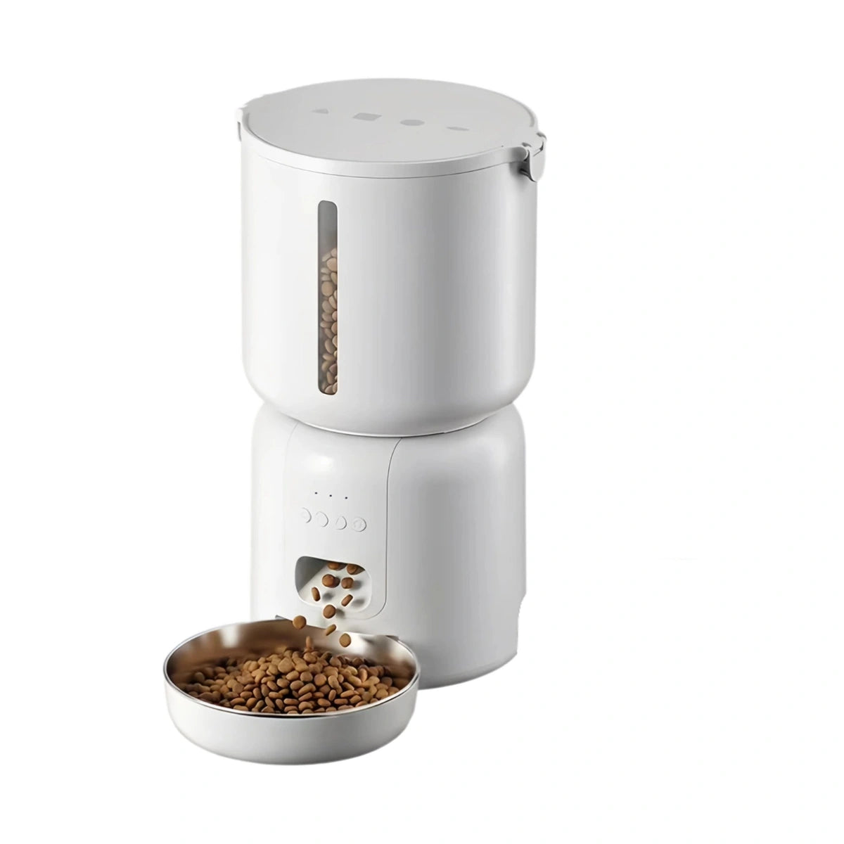 Petwant Automatic Cat Feeder with Camera, Timed & Portion Control