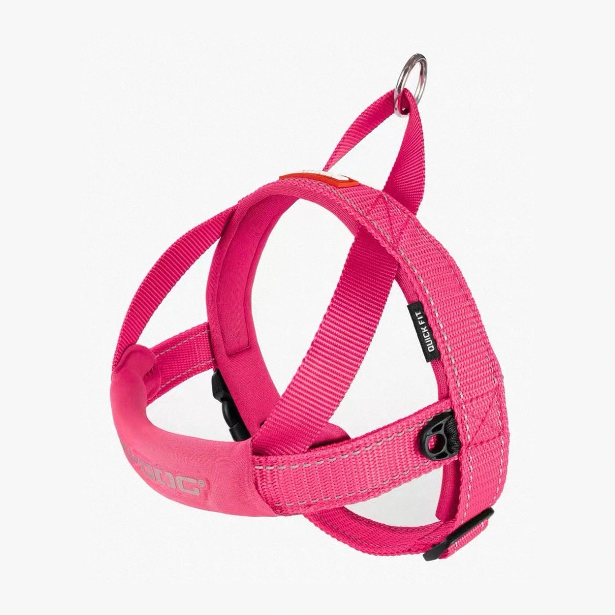 Pink EzyDog Quick Fit dog harness