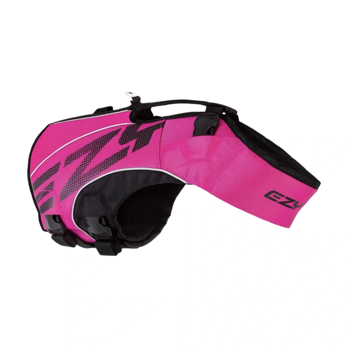 Pink EzyDog DFD X2 Boost dog life jacket