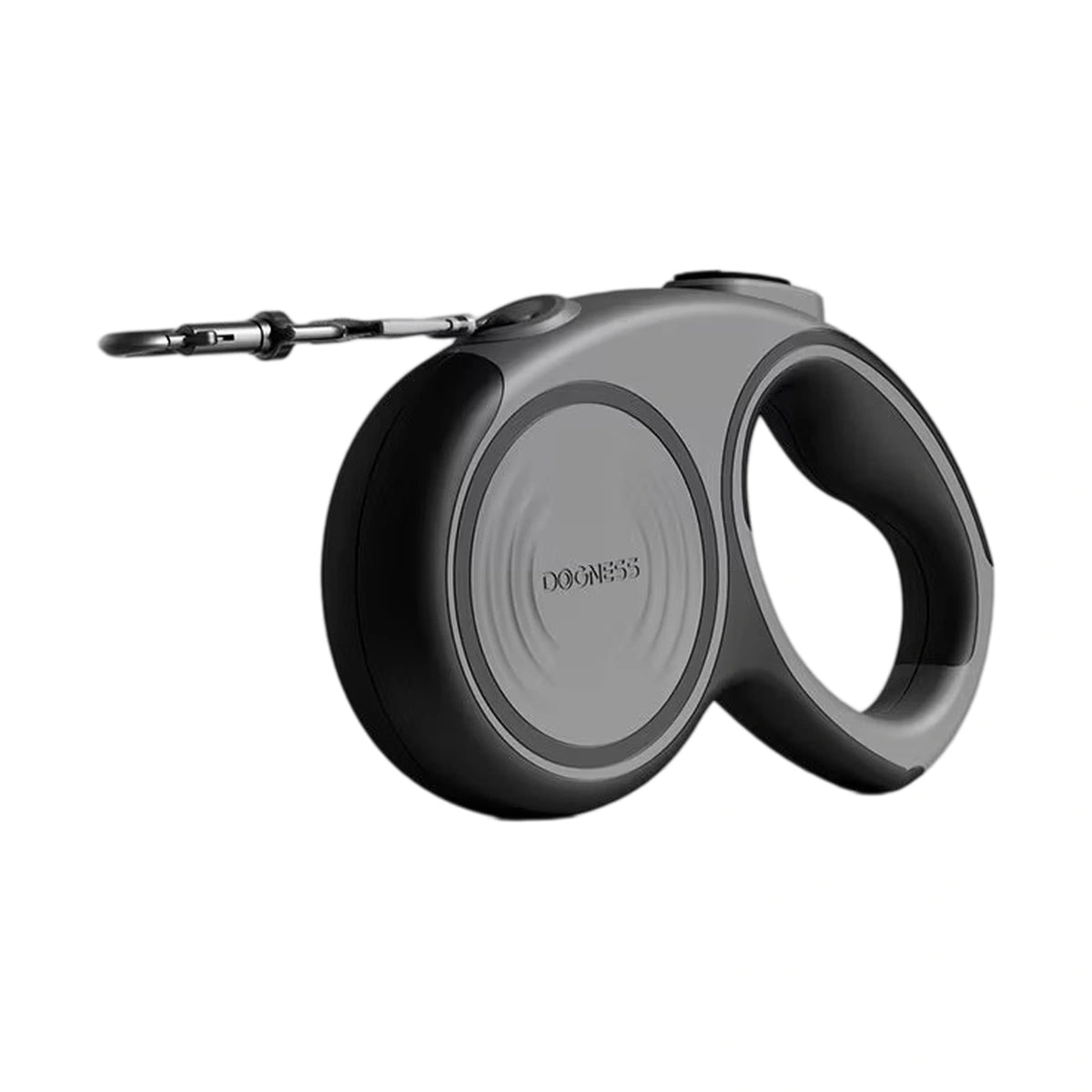 Dark grey DOGNESS Liberty retractable dog leash