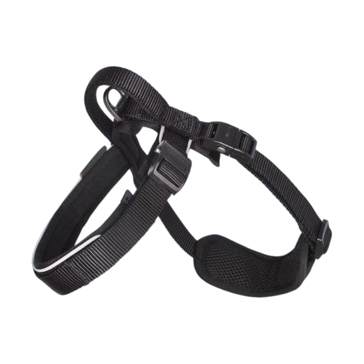Black DOGNESS reflective dog harness