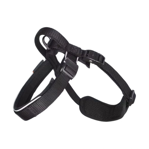 Black DOGNESS reflective dog harness