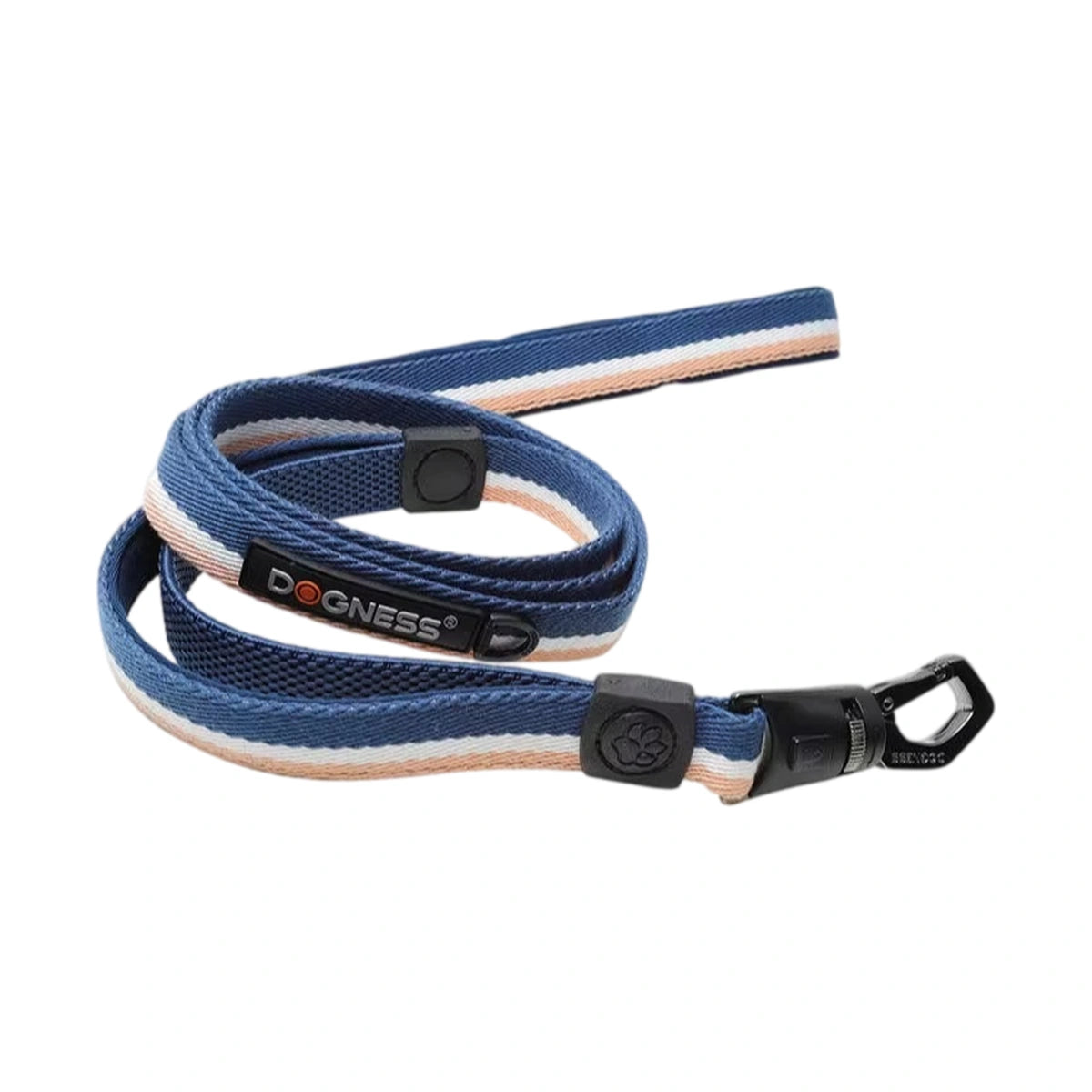 Navy blue DOGNESS quick-release dog leash