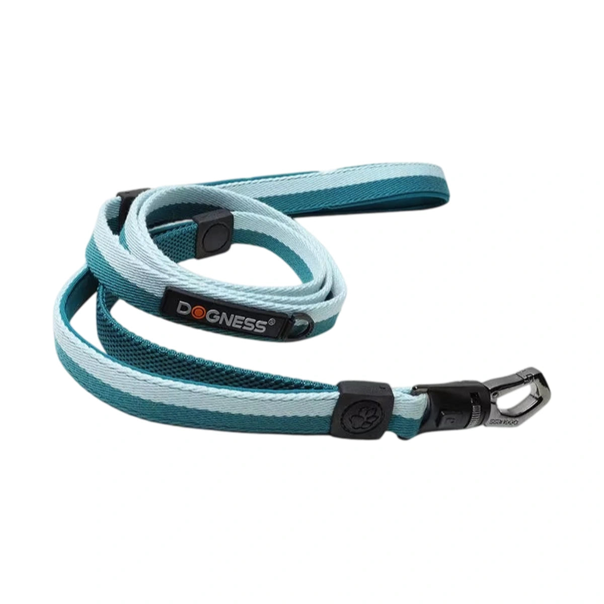 Sky blue DOGNESS quick-release dog leash